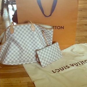 Louis Vuitton Never Full GM in Azure